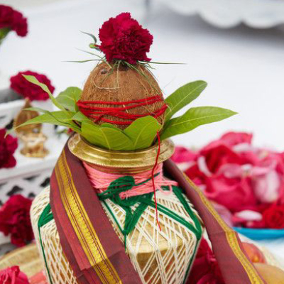 Significance of the Holy Pot in a Wedding Hall