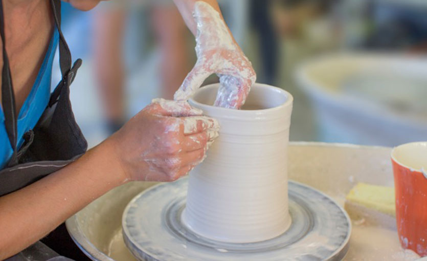 Pottery and Ceramics - Wheel Throwing.