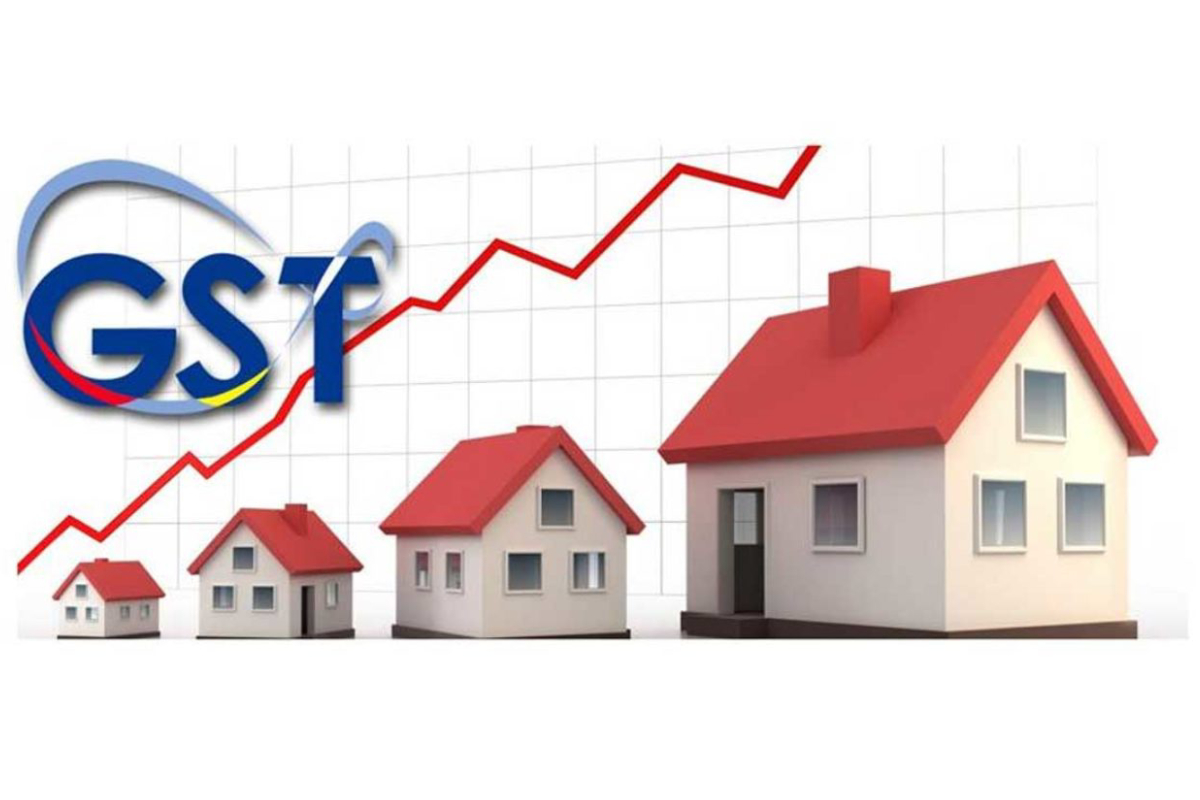 The Featured Image Which Depicts That The GST Is Applicable For Real Estate Industry